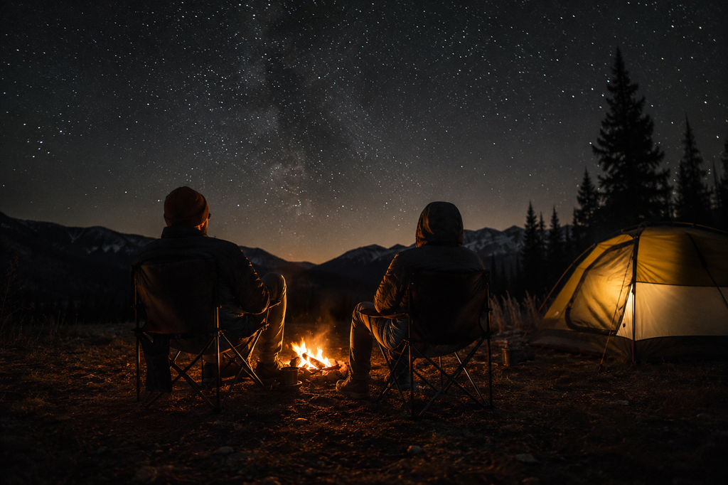 Sycamore Knoll Foldable Camp Chair — Oxford Cloth with Side Pocket
